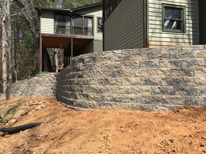 Local Block Retaining Wall Installation in Morgan, UT