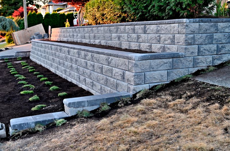 Local Block Retaining Wall Installation in Provo, UT