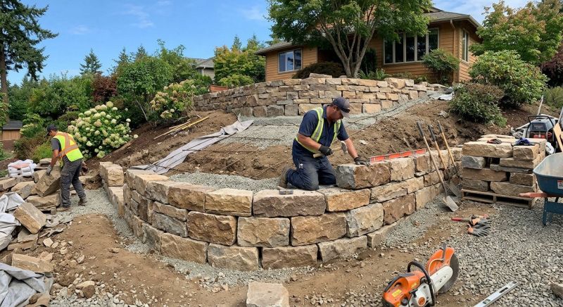 Hardscape Wall Construction in Orlando, FL