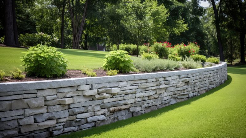 Local Landscape Wall Construction in Hutto, TX