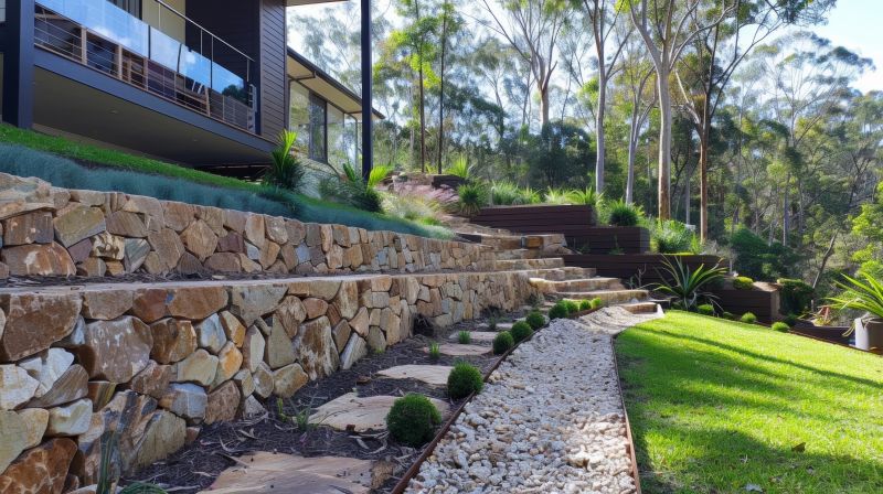 Landscape Wall Construction in Santa Rosa, CA