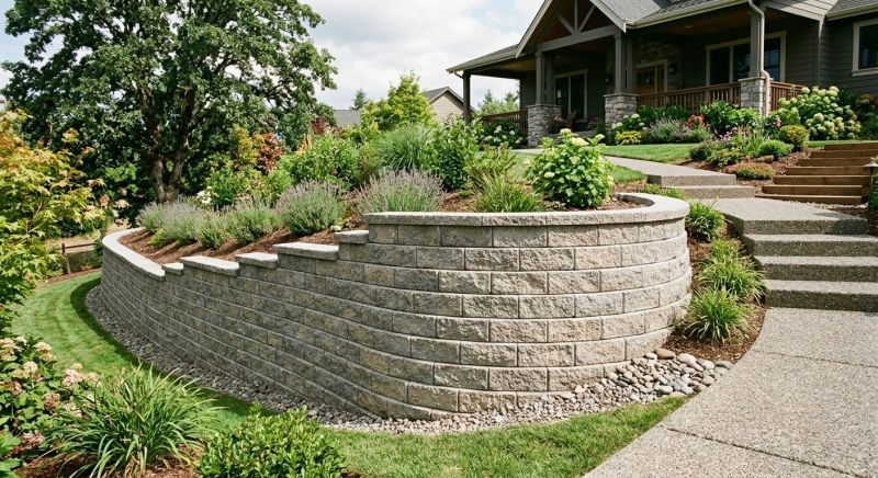 Retention Wall Construction in Vero Beach, FL