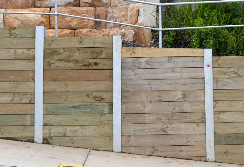 Retention Wall Installation in Lakeland, FL