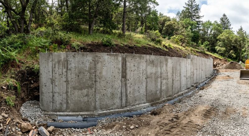 Retention Wall Installation in Ocala, FL