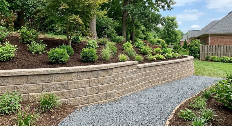 Block Retaining Wall Installation in Volusia County, FL