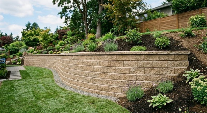 Landscape Wall Construction in Pasco County, FL