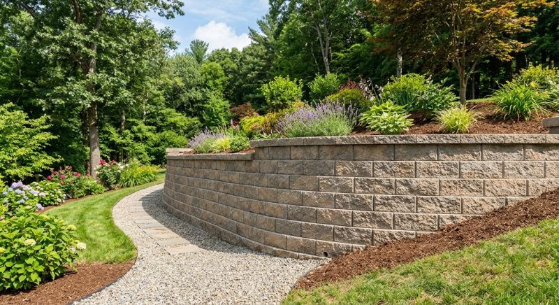 Retaining Wall Installation in Santa Rosa, CA