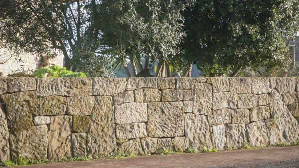 Stone Walls Installation